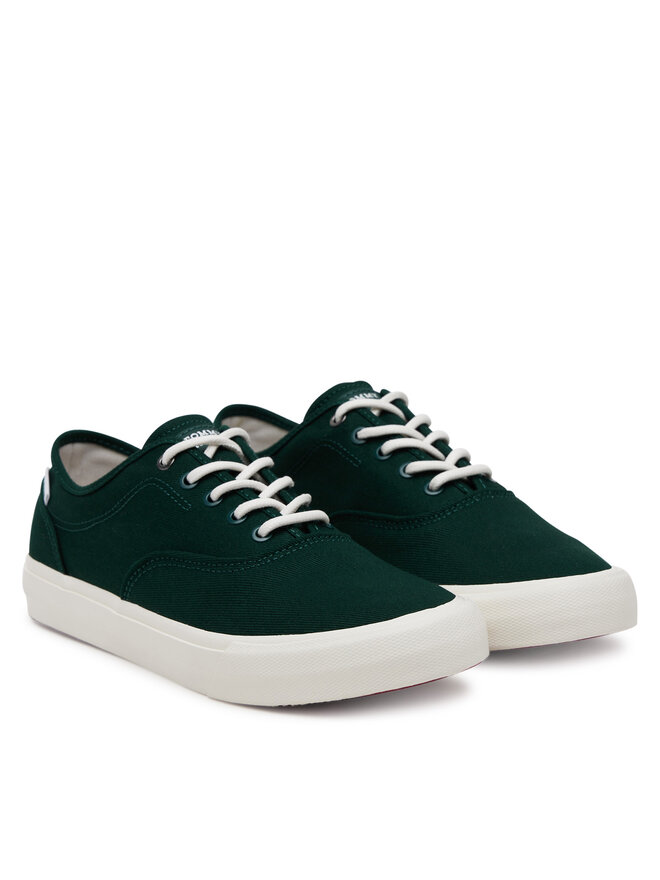 Tommy Hilfiger Scarpe sportive Tommy Hilfiger Th Hi Vulc Low Oxford Twill FM0FM05400 Verde