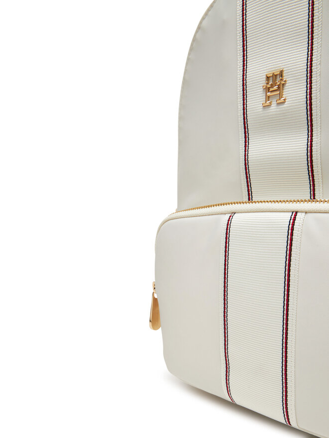 Tommy Hilfiger Plecak Tommy Hilfiger Poppy Backpack Corp AW0AW17162 Écru