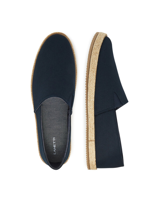 Lanetti Espadrilky Lanetti MF1594-1 Tmavomodrá