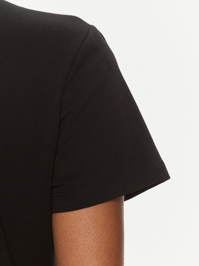 Fracomina Fracomina T-Shirt FR24ST3004J401N5 Μαύρο Regular Fit