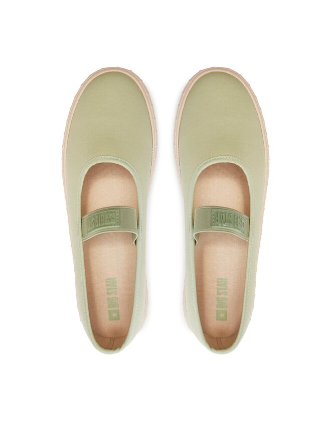 Big Star Shoes Tenisówki Big Star Shoes NN274604 Zielony