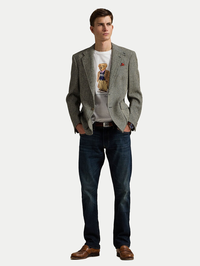 Polo Ralph Lauren Polo Ralph Lauren Camiseta 710974584001 Blanco Custom Slim Fit