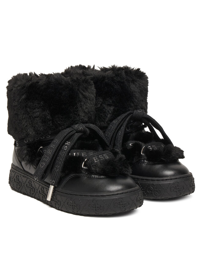 Guess Schneeschuhe Guess FLFUEK FUR10 Schwarz