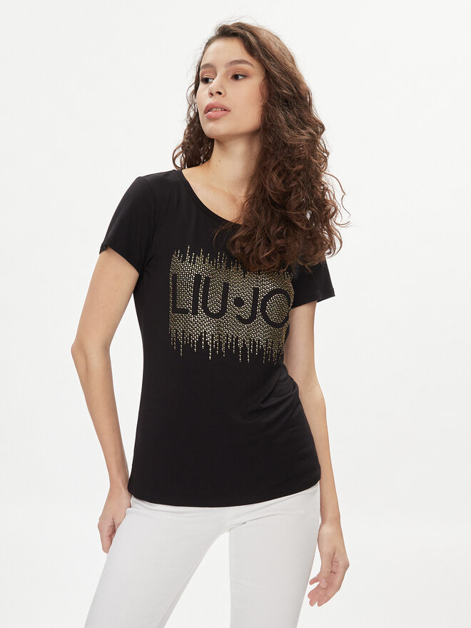 Liu Jo Liu Jo T-Shirt VA4154 JS360 Μαύρο Regular Fit
