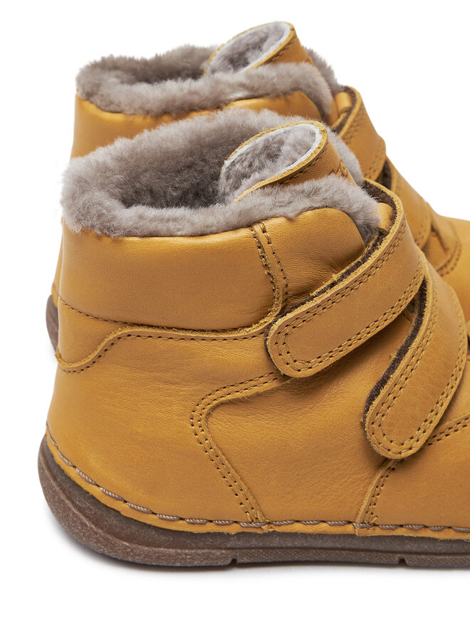 Froddo Šnurovacia obuv Froddo Paix Up Winter G2110143-7 S Žltá