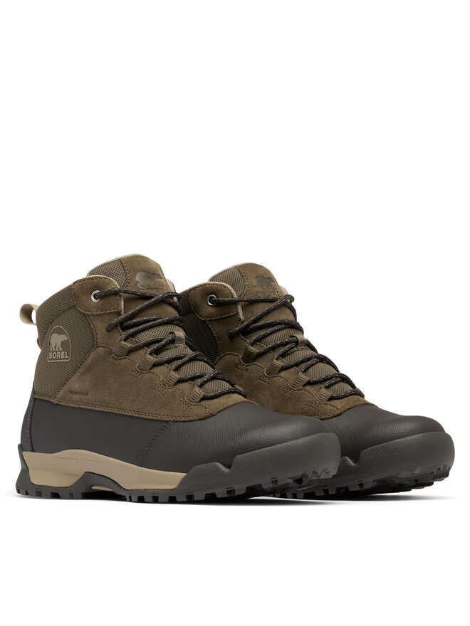 Sorel Παπούτσια πεζοπορίας Sorel Buxton Lite Lace Plus Wp 2084871245 Καφέ