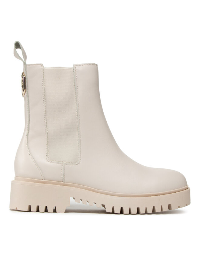 Guess Боти тип челси Guess Oakess FL7OAK LEA10 Бежов