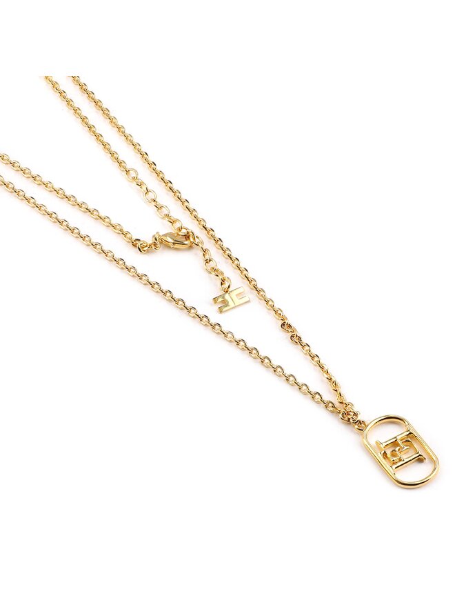 Elisabetta Franchi Collar Elisabetta Franchi CO-01M-42E2-V250 Oro