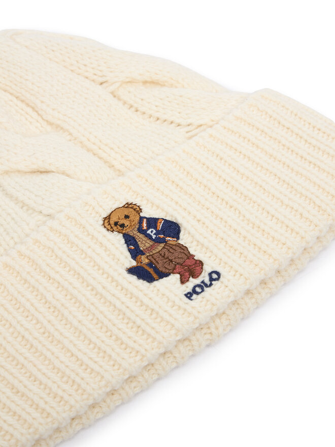 Polo Ralph Lauren Mütze Polo Ralph Lauren 455P18118003 Creme