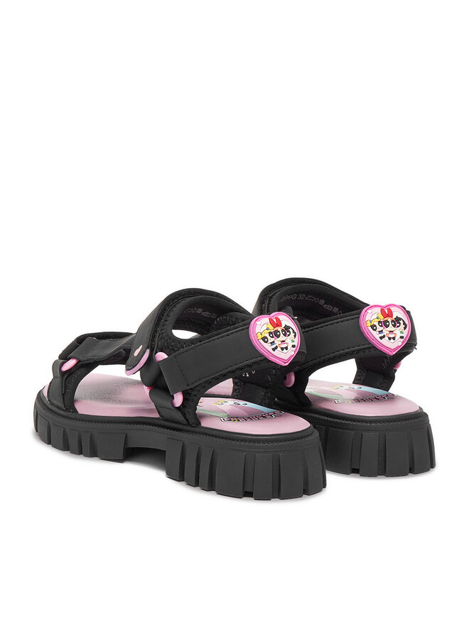 Powerpuff Girls Босоніжки Powerpuff Girls CS-SS25-339WBPPG Чорний