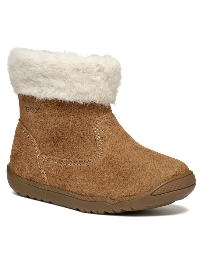 Geox Zimski škornji Geox B Macchia Girl B464PC 00022 C6627 Rjava