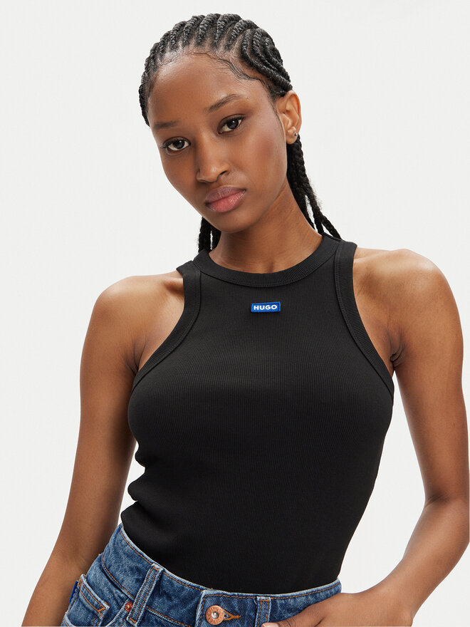 HUGO HUGO Top Easy 50508857 Negro Slim Fit