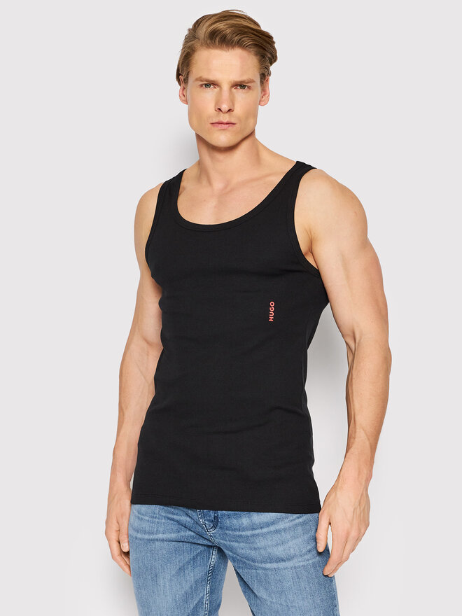 HUGO Hugo Набір 2 майок 50469778 Чорний Slim Fit