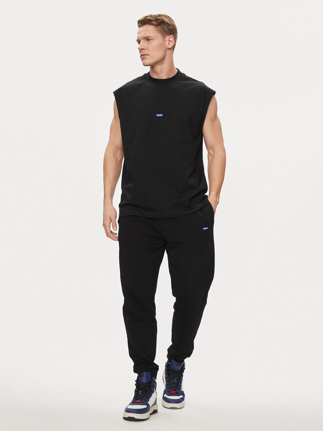 HUGO Hugo Tank top Navertz 50509773 Μαύρο Regular Fit