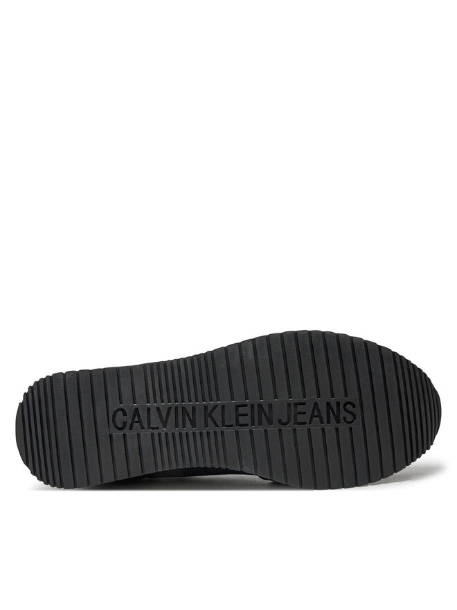Calvin Klein Jeans Sneakersy Calvin Klein Jeans Retro Sock Runner Mg Wmm YM0YM01152 Czarny