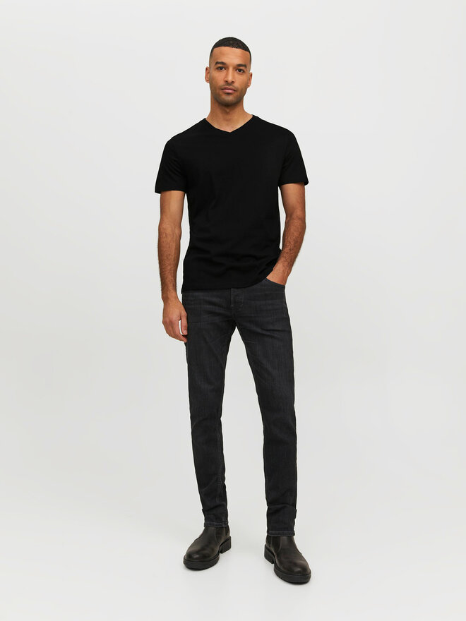 Jack&Jones Jack&Jones Marškinėliai Basic 12156102 Juoda Standard Fit