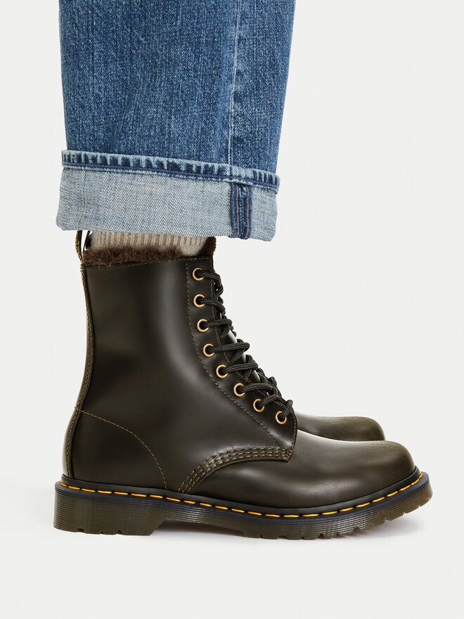 Dr. Martens Schnürschuhe Dr. Martens 1460 Pascal Bex Fl DM41414020 Braun