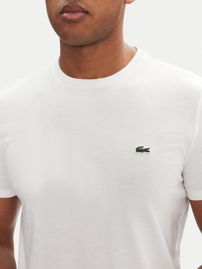 Lacoste Lacoste Marškinėliai TH6709 Balta Regular Fit