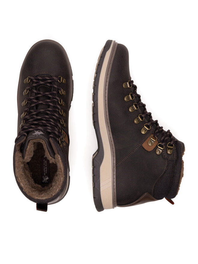 Beverly Hills Polo Club Schnürschuhe Beverly Hills Polo Club 23AB514 Braun