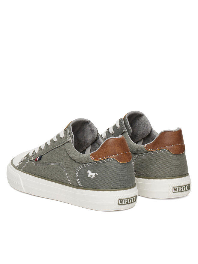 Mustang Sneakers aus Stoff Mustang 1272-307 Grau