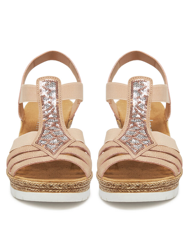Rieker Sandalen Rieker 61913-31 Rosa