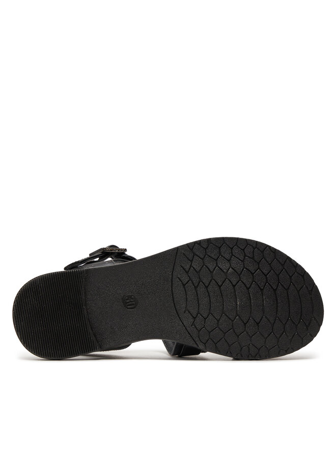 Calvin Klein Jeans Sandalen Calvin Klein Jeans Flat Sandal V3A2-80825-1688 M Schwarz