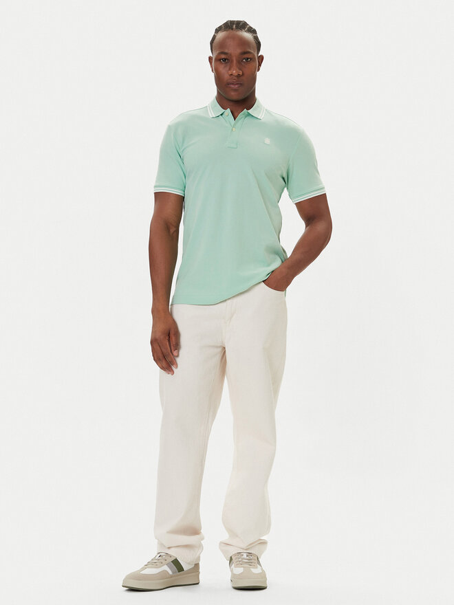 G-Star Raw G-Star Raw Поло Dunda D17127-5864 Зелений Slim Fit