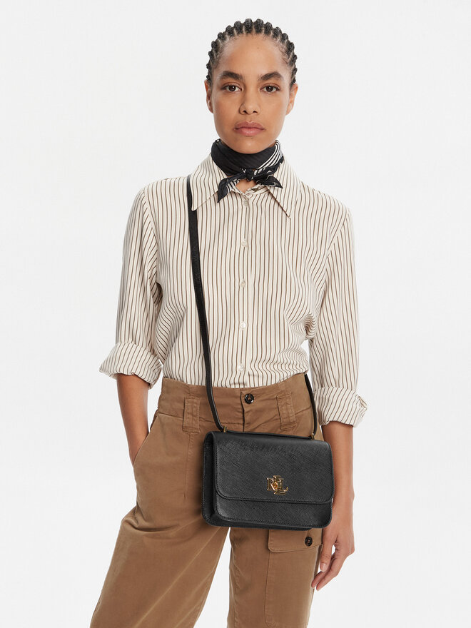 LAUREN RALPH LAUREN Ročna torba LAUREN RALPH LAUREN 431974272002 Črna