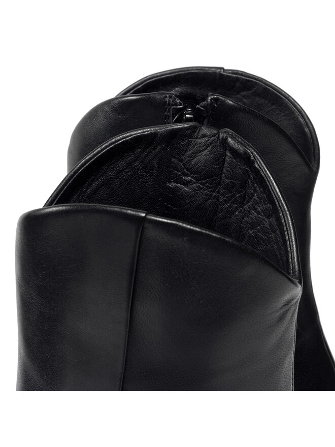PINKO Μποτάκια PINKO Fortim Trochetto AI 21-22 BLKS1 1H20XV Y7K6 Μαύρο