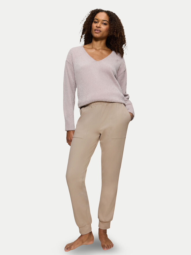 Triumph Triumph Pidžama hlače Smart Thermal 10221479 Bež Regular Fit