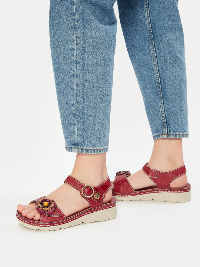 Laura Vita Sandalias Laura Vita Dorry 03 Rojo