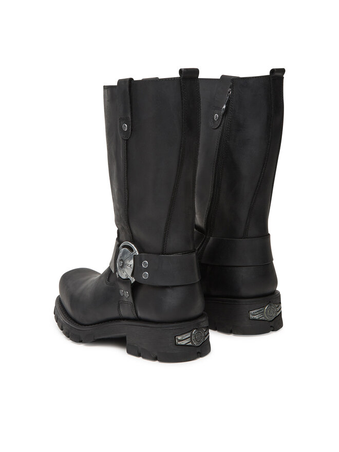 NEW ROCK Csizma NEW ROCK M-7610-S1 Fekete