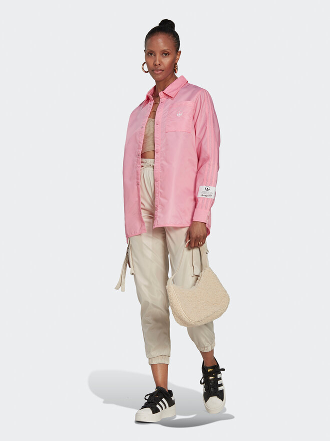 adidas adidas Hemd HL9065 Rosa Loose Fit