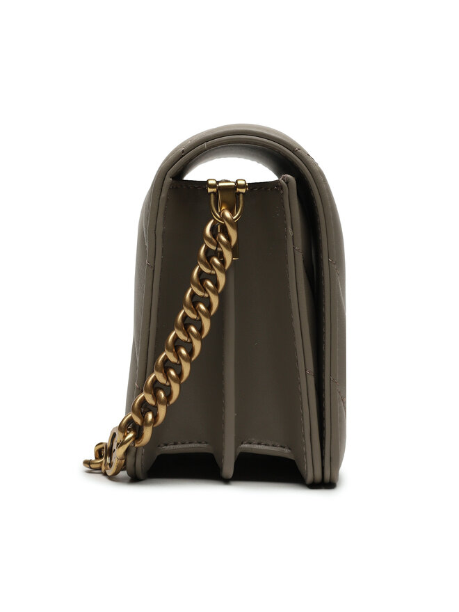PINKO Handtasche Pinko Love Click Mini AI 23-24 PLTT 100067 A136 Grau