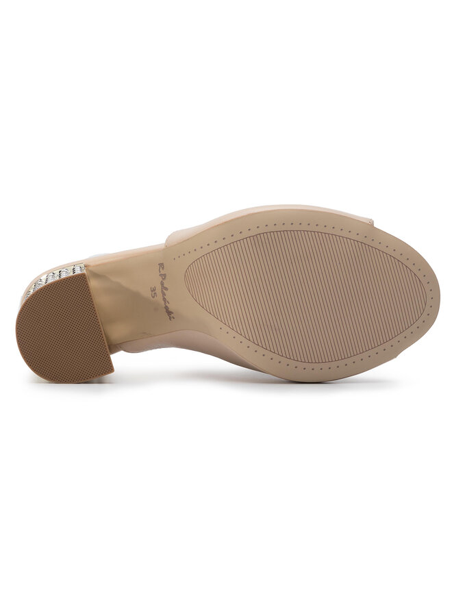 R.Polański Pantoletten R.Polański 0936 Beige