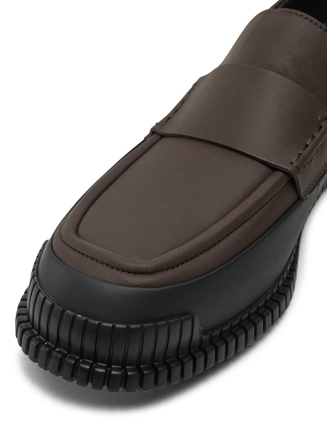 Camper Čevlji brez vezalk Camper Pix K100951-007 Rjava