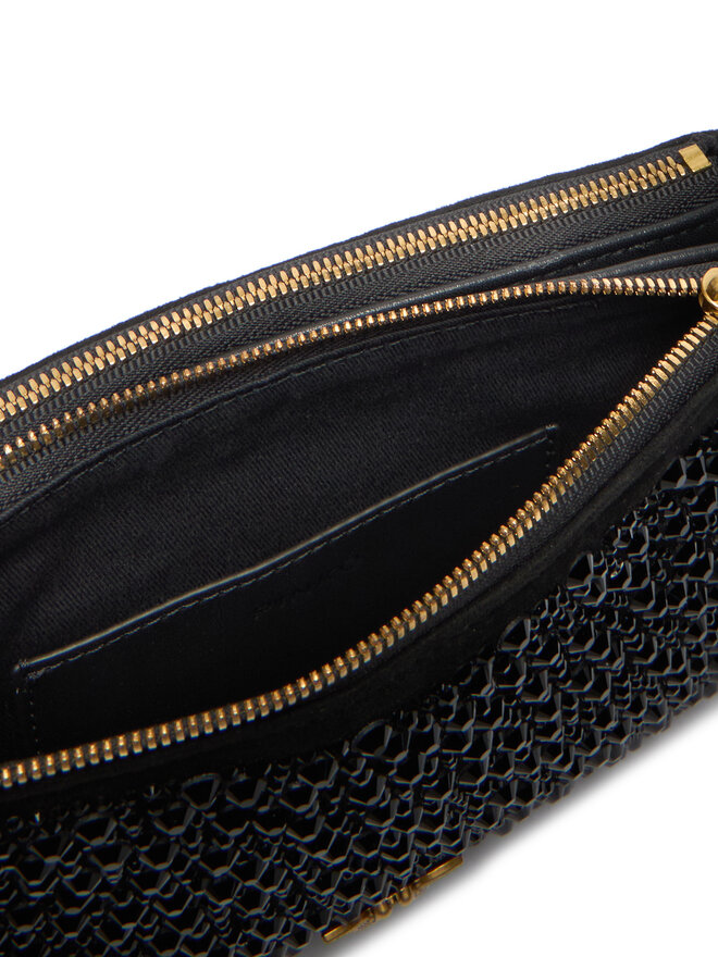 PINKO Τσάντα PINKO Double Mini Pelle Ai 25-26 PLTT 105359 A2WF Μαύρο