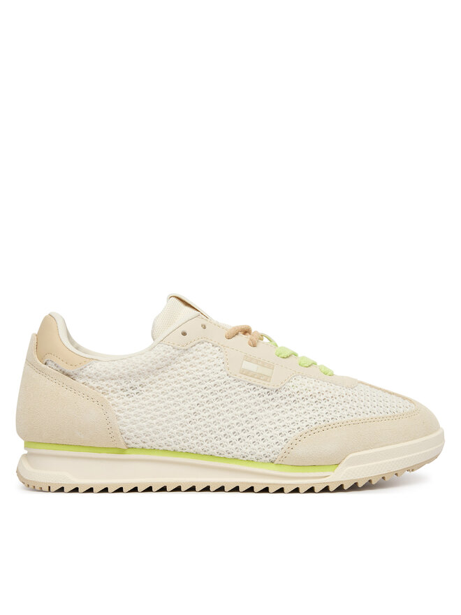 Tommy Jeans Sneakers Tommy Jeans Tjw Low Profile Runner Knit EN0EN02992 Beige