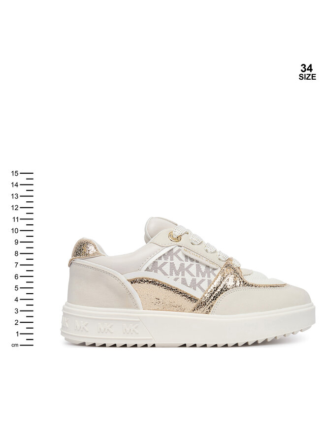 MICHAEL Michael Kors Снікерcи MICHAEL Michael Kors Emmet Clarke MK03914256 Білий