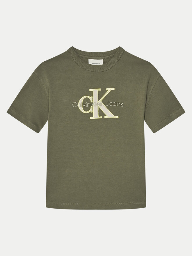 Calvin Klein Jeans Calvin Klein Jeans Camiseta IB0IB02361 Verde Regular Fit