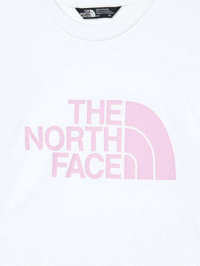 The North Face The North Face Marškinėliai Easy NF0A8DRQ Balta Relaxed Fit