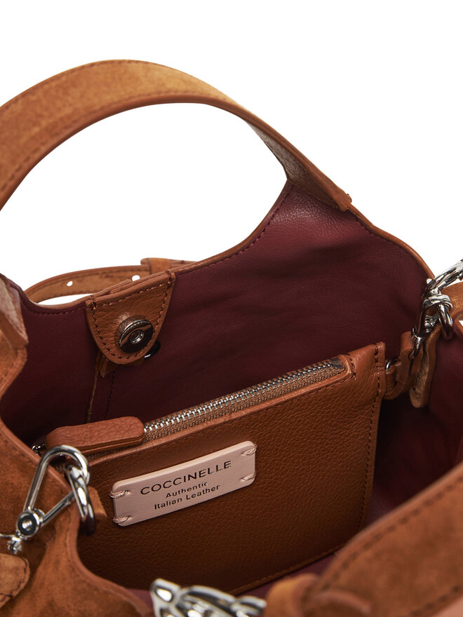 Coccinelle Handtasche Coccinelle THE Coccinelle C-Easy E1 THE 58 01 01 Braun