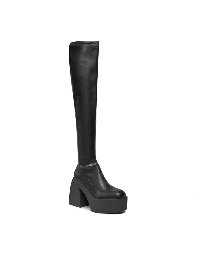 Steve Madden Muszkieterki Steve Madden Tremec Boot SM11002607 SM11002607-001 Czarny