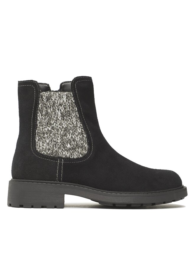 Clarks Botki Clarks Opal Sky 261678274 Czarny