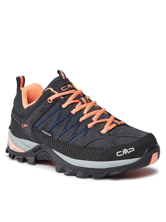 CMP Botas de trekking CMP Rigel Low Wmn Treking Shoe Wp 3Q13246 Gris