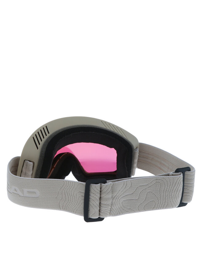 Head gafas de esquí Head Contex Green Sand 394864 Beis
