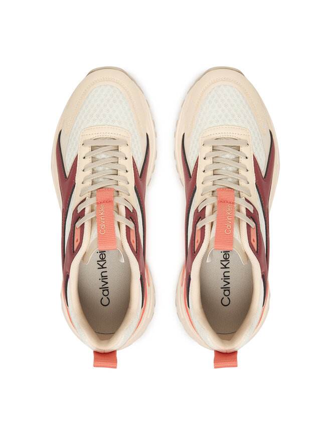 Calvin Klein Sneakers Calvin Klein Hike Run Ckstripe Mesh HW0HW03002 Hellbeige