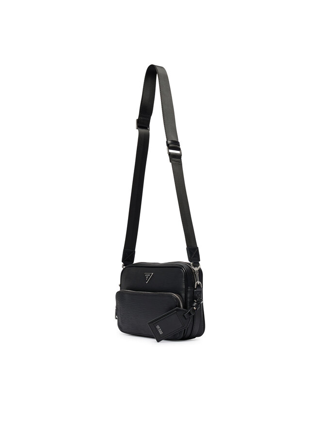 Guess Плоска сумка Guess HMMIPW P6222 Чорний