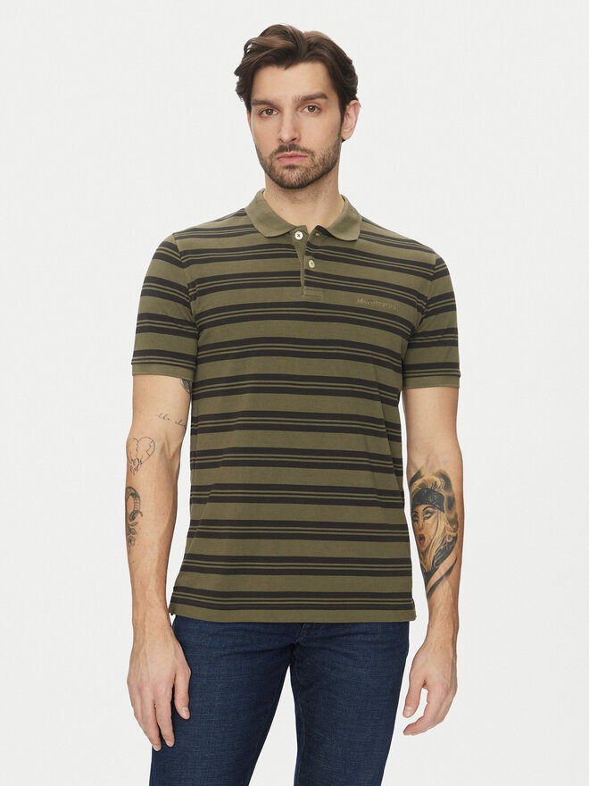Marc O'Polo Marc O'Polo Pólóing 522 2068 53040 Zöld Regular Fit