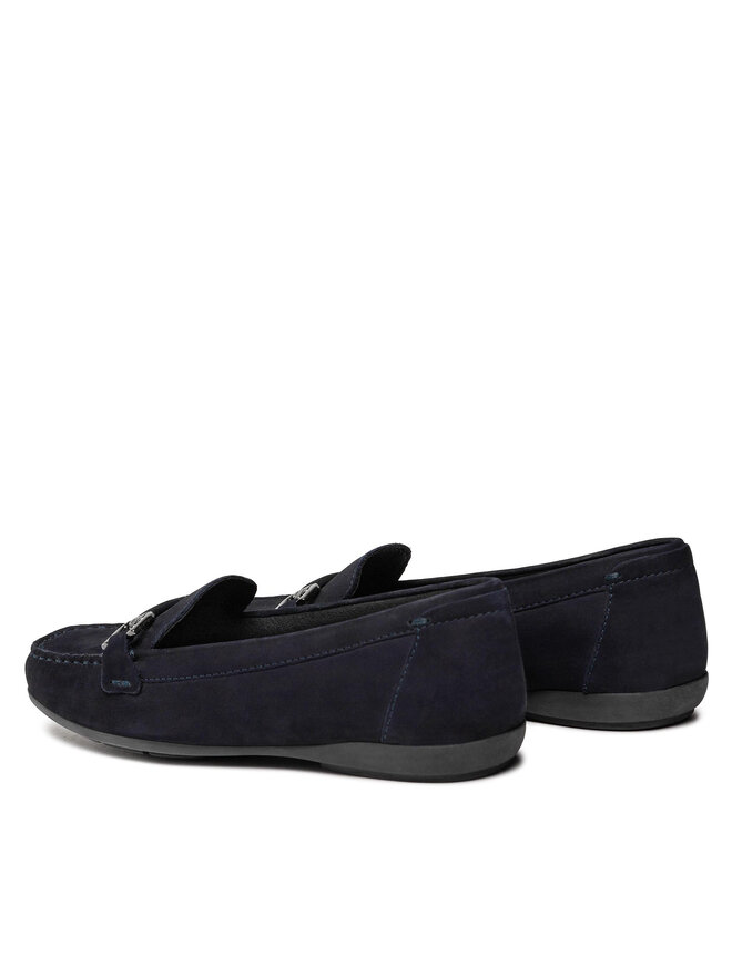 Geox Mokasíny Geox D Annytah Moc A D84BMA 00032 C4007 Tmavomodrá